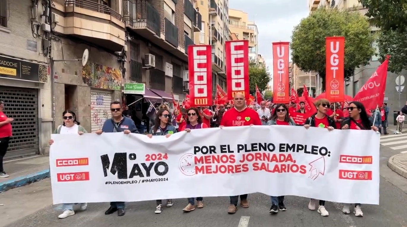 Elche y Elda, centros neurálgicos del 1 de mayo en las comarcas del Vinalopó Elche y Elda, centros neurálgicos del 1 de mayo en las comarcas del Vinalopó