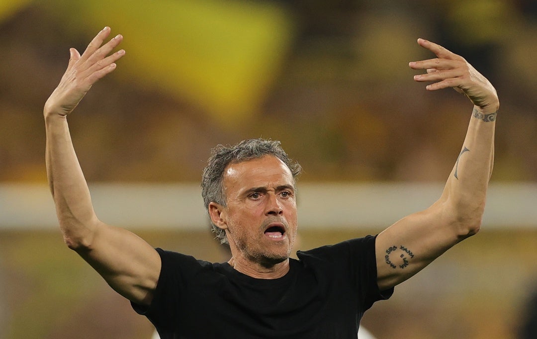 Luis Enrique: "Ahora ya no tenemos nada que perder" Luis Enrique: "Ahora ya no tenemos nada que perder"