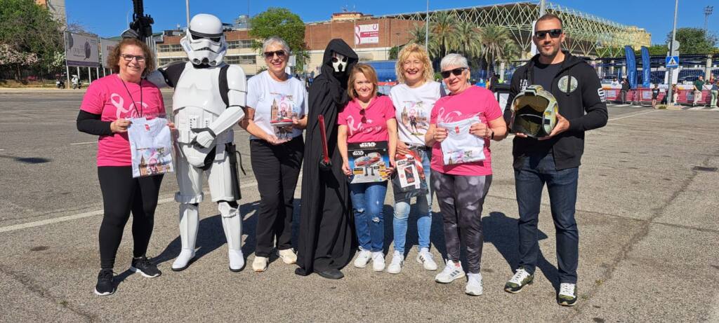 Un ejercito "galáctico" de Star Wars para apoyar a las mujeres con cáncer de mama Un ejercito "galáctico" de Star Wars para apoyar a las mujeres con cáncer de mama