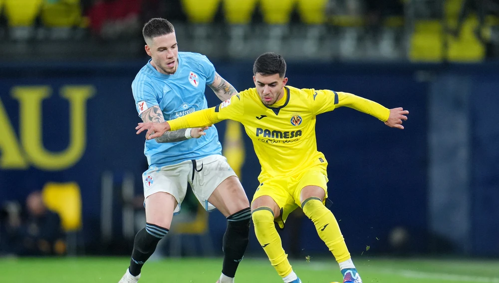 Ilias Akhomach ante el Celta Ilias Akhomach ante el Celta