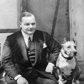 El actor y director, Roscoe Arbuckle, alias Fatty, en una imagen de archivo en la década de los años 20