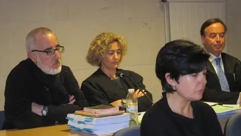 Imagen de archivo de Alfonso Basterra y Rosario Porto, durante el juicio por el caso Asunta. Imagen de archivo de Alfonso Basterra y Rosario Porto, durante el juicio por el caso Asunta.