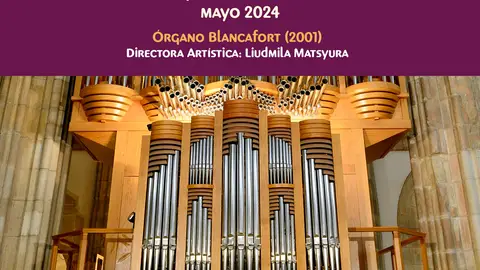 La Catedral Magistral de Alcalá de Henares acoge este sábado el primer concierto de la XI edición del Festival Internacional de Órgano Cartel del XI Festival Internacional de Órgano