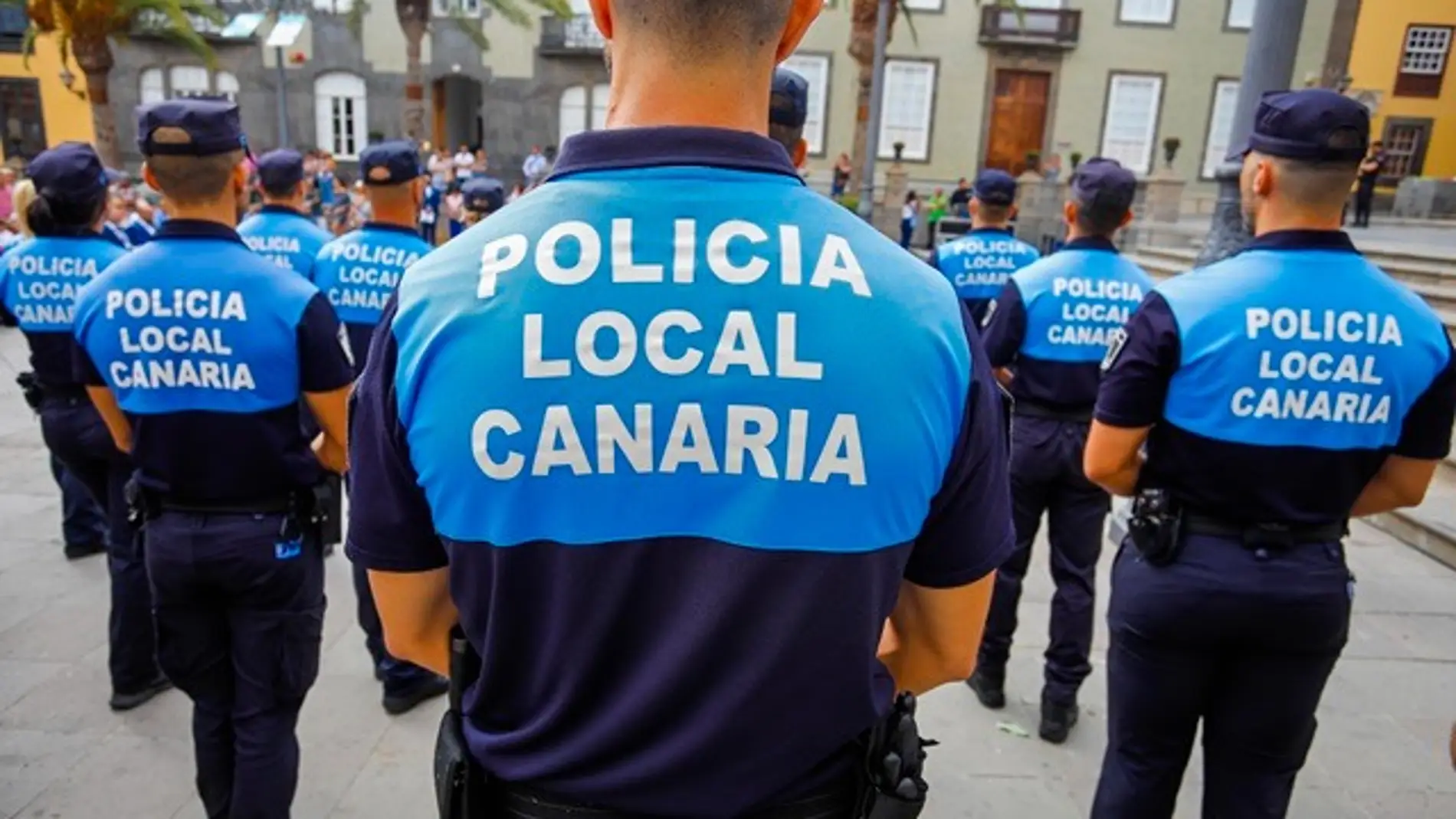 Imagen de archivo de agentes de Policía Local de Canarias