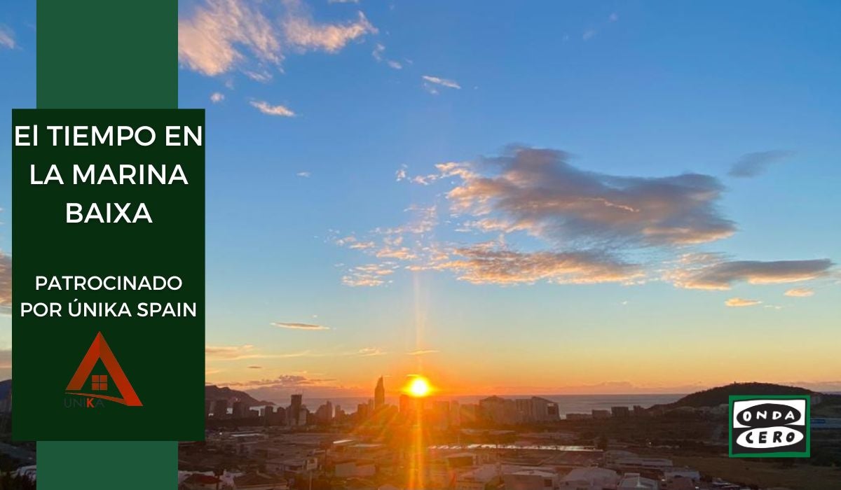 Fin de semana soleado y con temperaturas primaverales en la Marina Baixa Fin de semana soleado y con temperaturas primaverales en la Marina Baixa