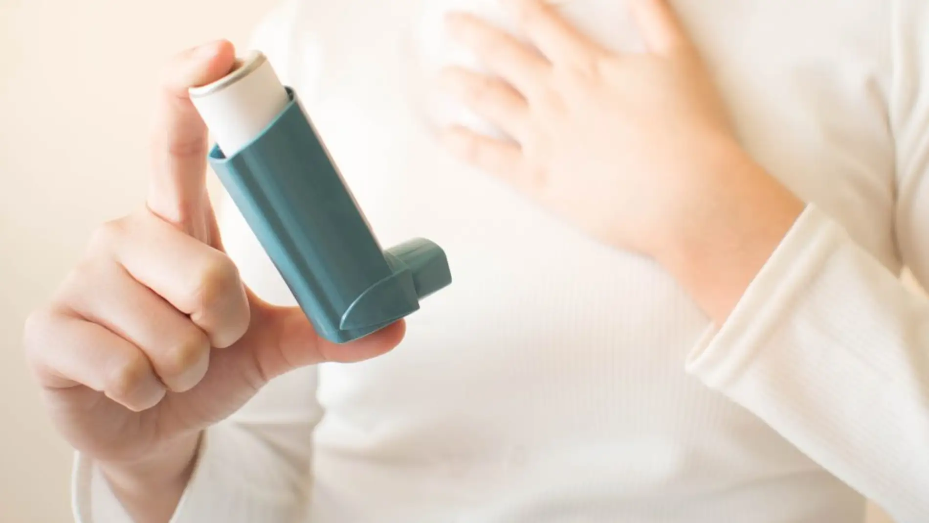 Un inhalador para tratar el asma