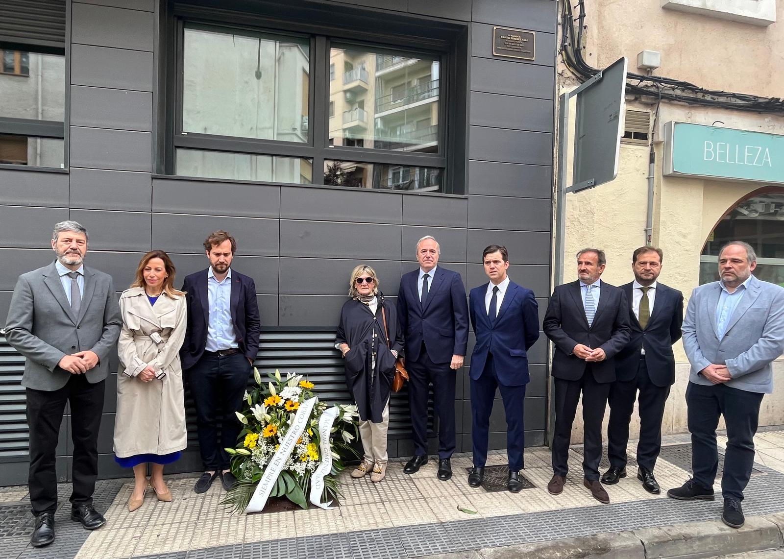 Los hijos de Giménez Abad piden mantener vivo el relato de las víctimas y combatir las fake news Los hijos de Giménez Abad piden mantener vivo el relato de las víctimas y combatir las fake news