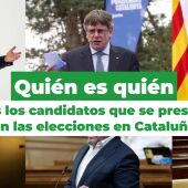 Quién es quién: todos los candidatos que se presentan en las elecciones en Cataluña
