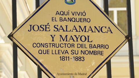 Placa Marqu&eacute;s de Salamanca