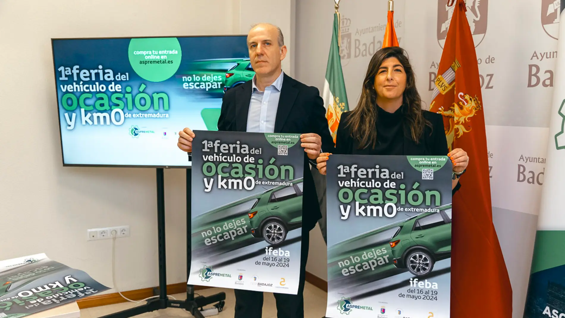 La I Feria del vehículo de ocasión y kilómetro cero de Extremadura contará con casi 400 coches de 28 marcas en Badajoz