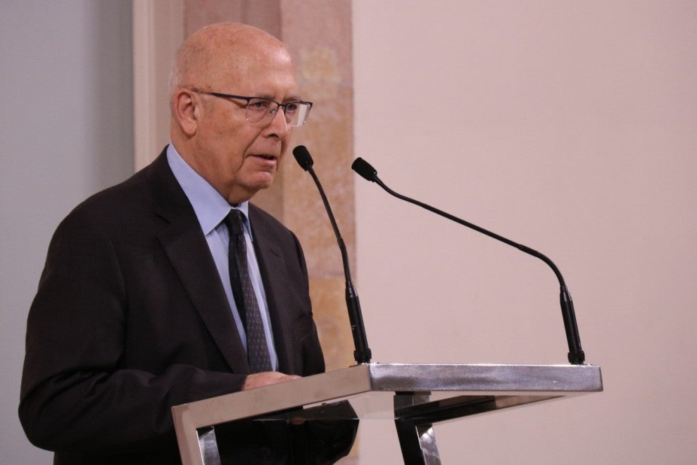 Mor l'expresident del Parlament Joan Rigol als 81 anys Mor l'expresident del Parlament Joan Rigol als 81 anys