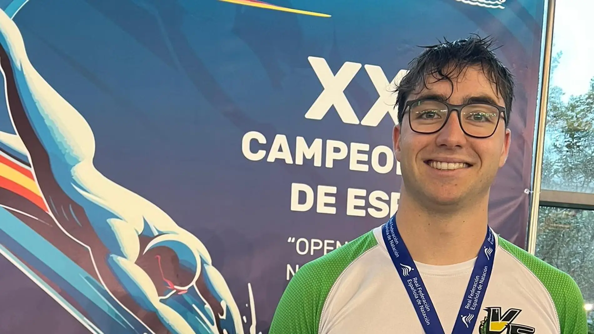 Miguel Bou, campeón de España en Aguas Abiertas en 3.000 metros Premáster.