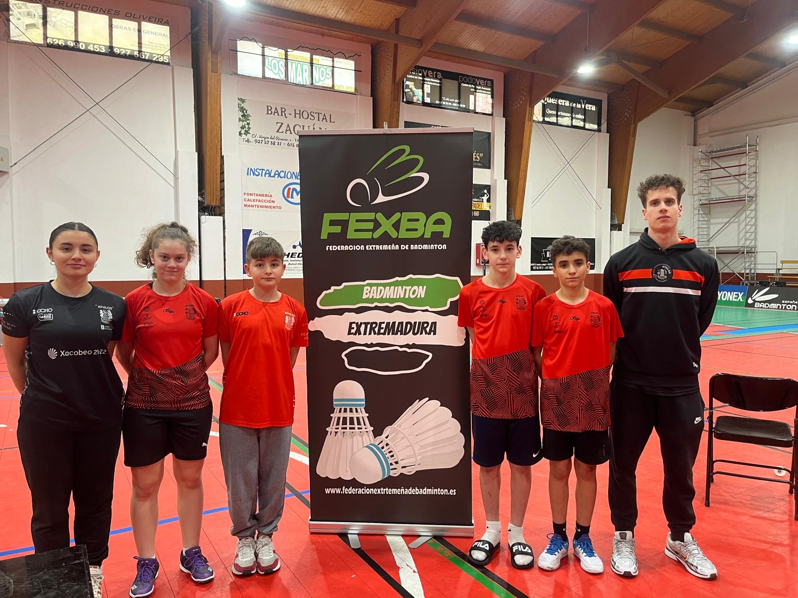 O club Athlos de bádminton consigue unhos grandes resultados en Extremadura O club Athlos de bádminton consigue unhos grandes resultados en Extremadura