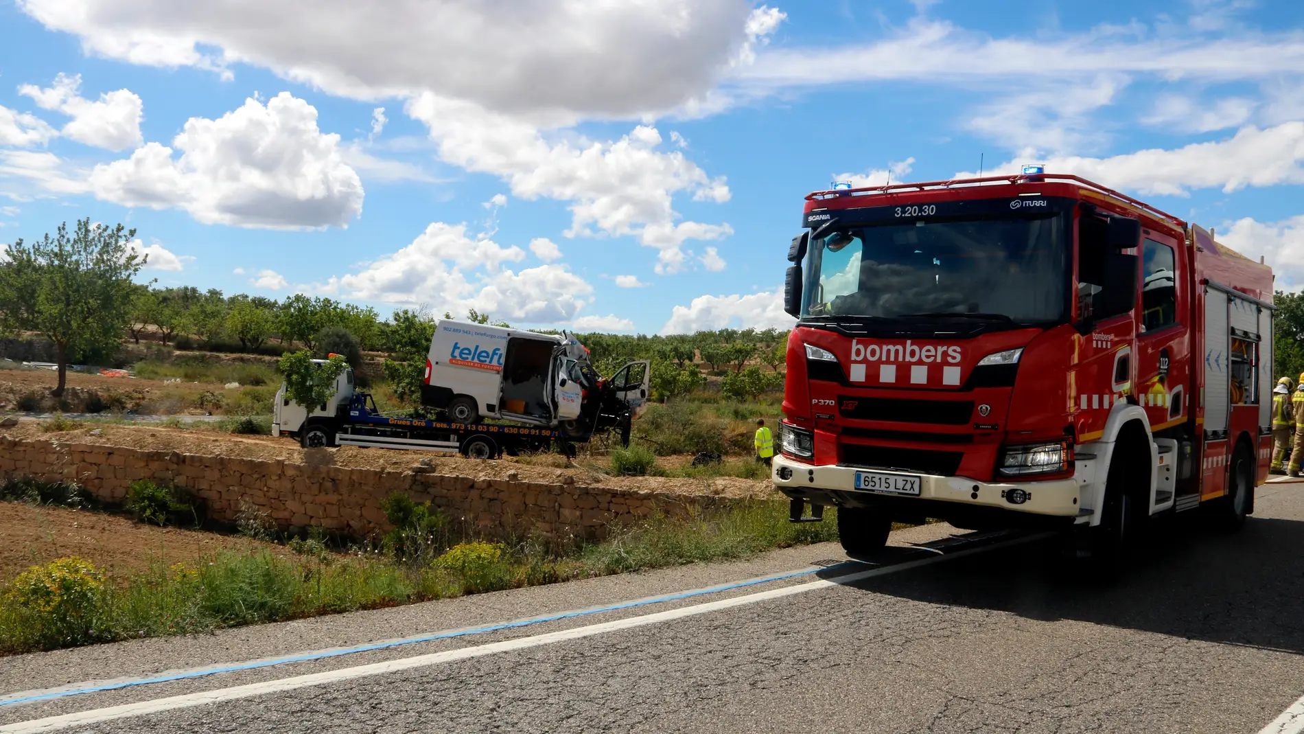 Quatre víctimes mortals a les carreteres de Lleida en 48 hores