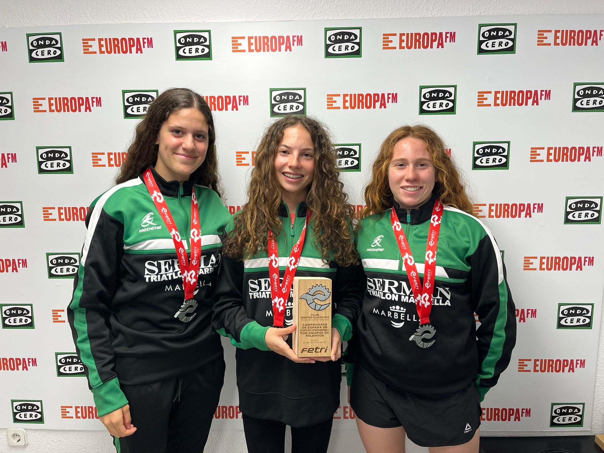 Las subcampeonas de España de Duatlón Contrarreloj por equipos atienden nuestros micrófonos Las subcampeonas de España de Duatlón Contrarreloj por equipos atienden nuestros micrófonos