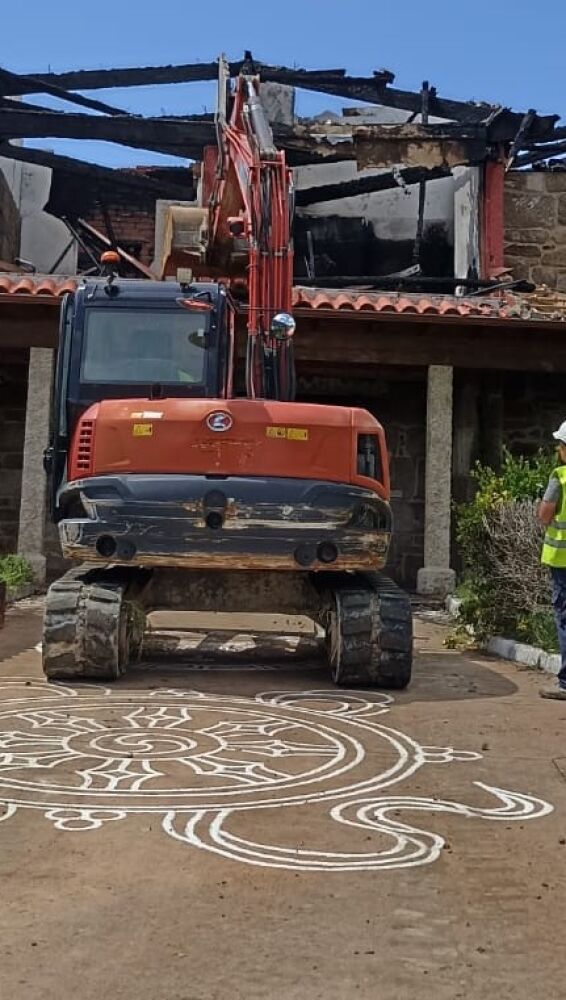 Reparación monasterio budista en ourense