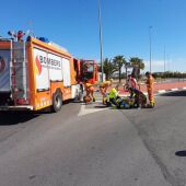 Herido un ciclista atropellado por un vehículo en Algemesí