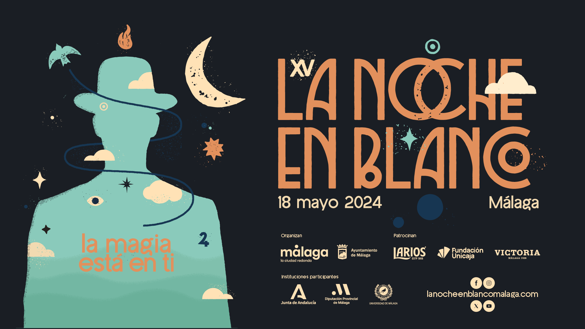 Málaga celebra este sábado la XV edición de la Noche en Blanco Málaga celebra este sábado la XV edición de la Noche en Blanco
