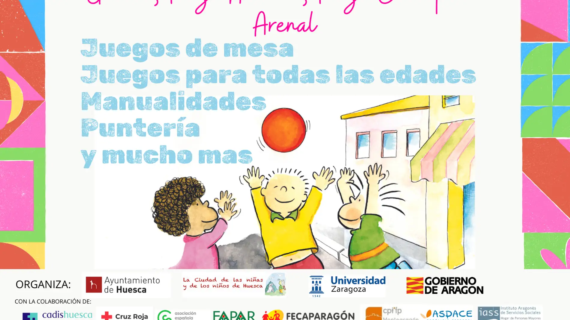 Huesca celebra este jueves el Día del juego en la calle