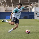 Roberto, jugador del Málaga CF Roberto, jugador del Málaga CF
