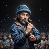"El flautista de Hamelín", de los Hermanos Grimm "El flautista de Hamelín", de los Hermanos Grimm