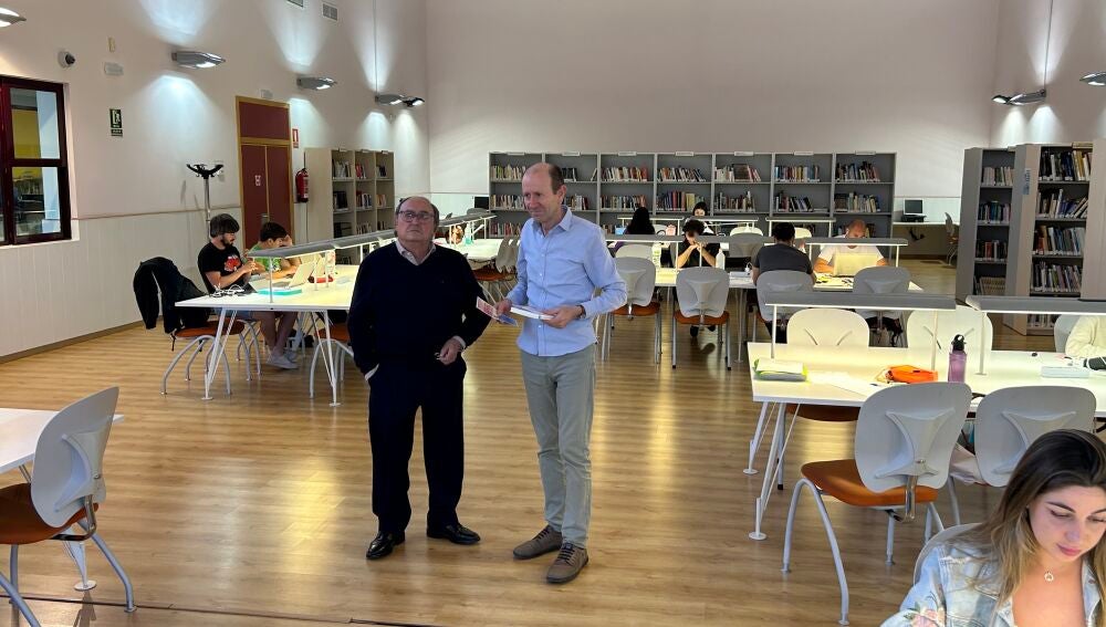 sala de estudio de la biblioteca Caravana de La Nucía