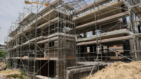 Edificio en construcción Edificio en construcción