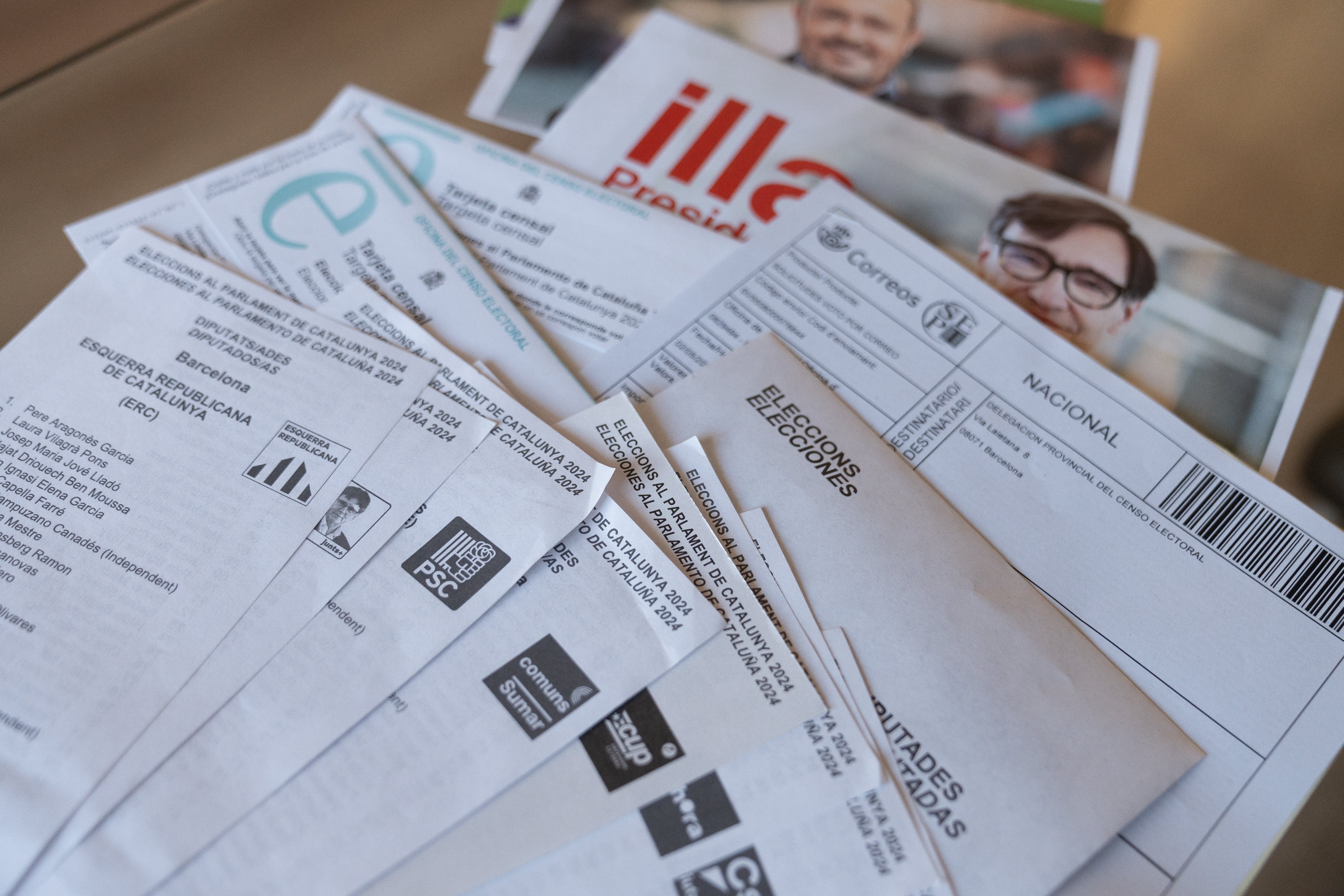 Último día para votar por correo en las elecciones en Cataluña Último día para votar por correo en las elecciones en Cataluña