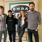 Marcelo Cortés, Yordan Betancur, Eniz Valbuena y Nacho Pena de "La Salle Managua"