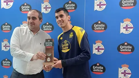 Diego Villares, premio Estrella Galicia del mes de abril de 2024 Ya lo había recibido en noviembre de 2023.