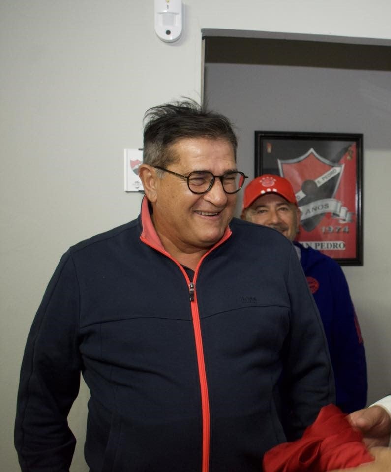 Juan Manuel Blanco "Mané" da la cara después de que el San Pedro no haya conseguido el objetivo Juan Manuel Blanco "Mané" da la cara después de que el San Pedro no haya conseguido el objetivo