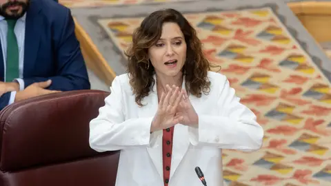 La presidenta de la Comunidad de Madrid, Isabel Díaz Ayuso La presidenta de la Comunidad de Madrid, Isabel Díaz Ayuso