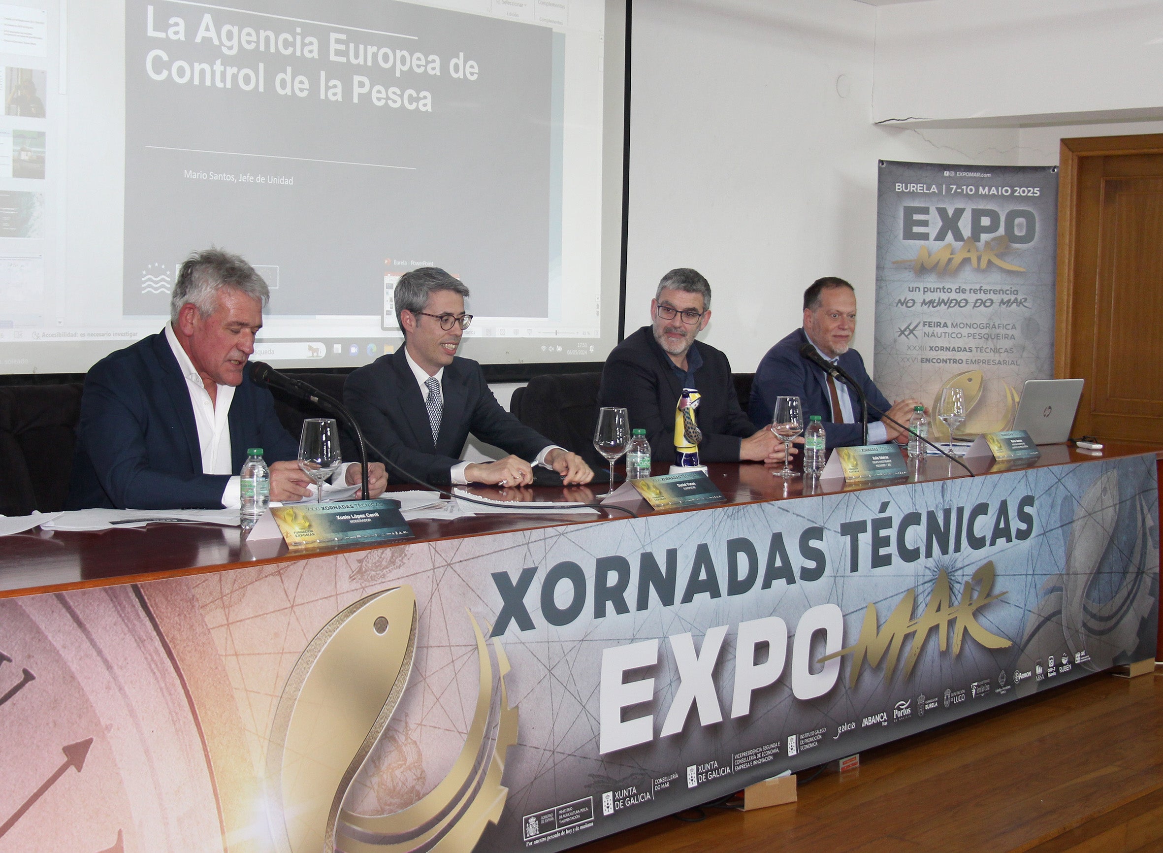 Arrancó Expomar en Burela con el foco en la gestión pesquera Arrancó Expomar en Burela con el foco en la gestión pesquera