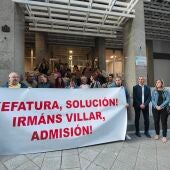 Concentración da Anpa Irmáns Vilar de Ourense