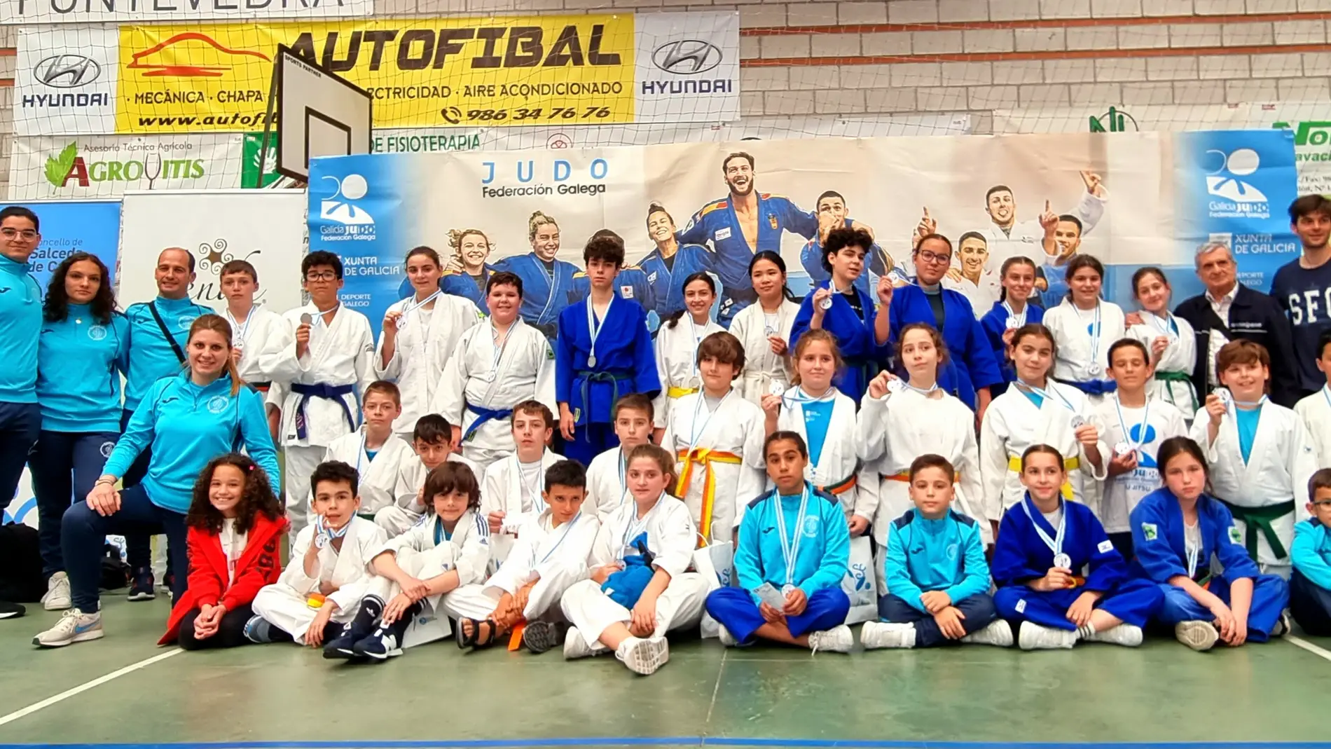 40 judokas ourensanos en el 'Xoga Judo 2024'