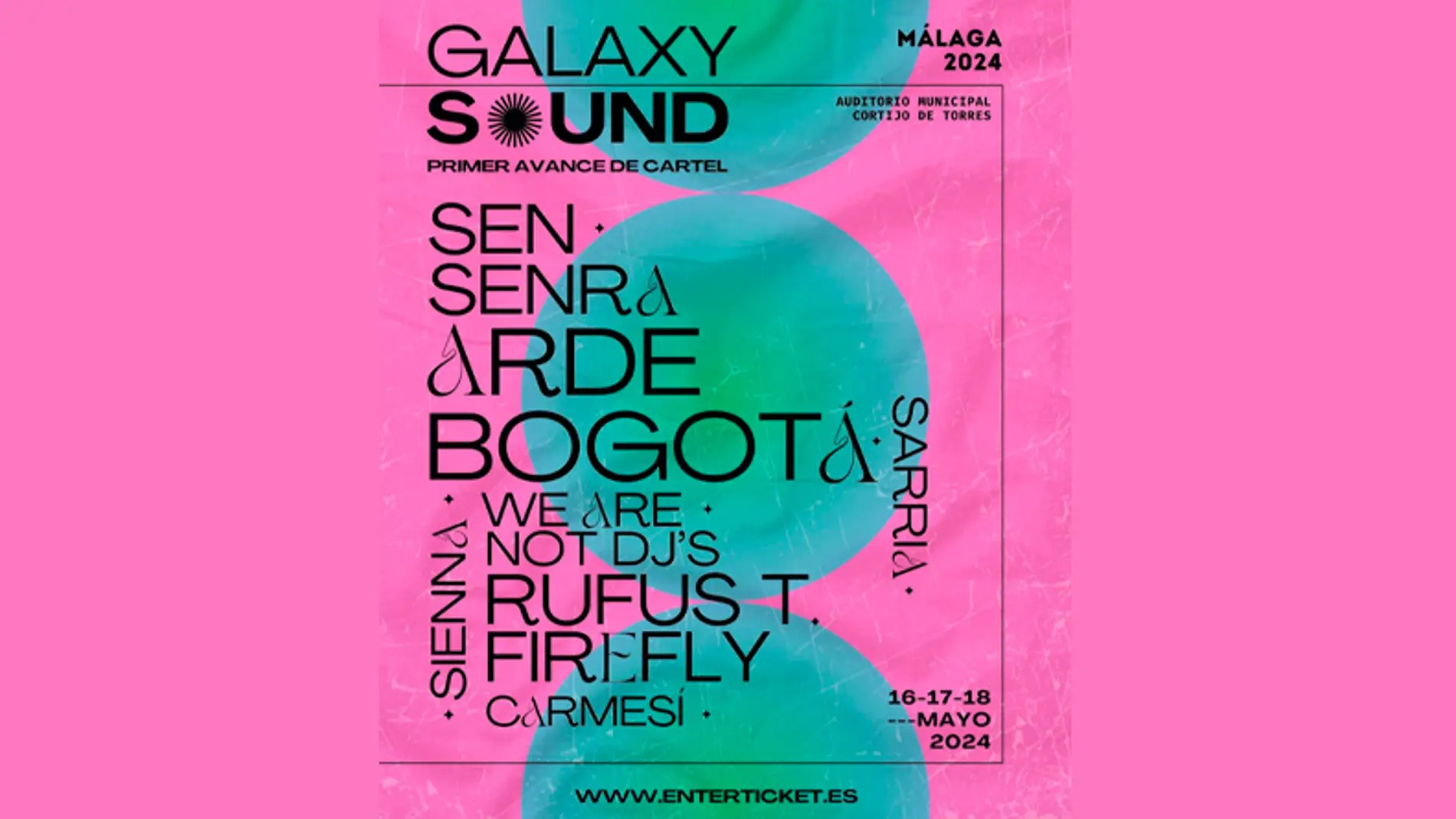El Galaxy Sound arranca en una semana la temporada de festivales en Málaga 
