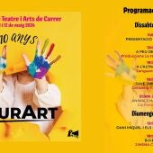 Cartel del Festival FaurArt de Teatro y Artes de Calle 2024