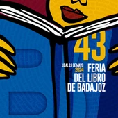 Cartel 43 Feria del Libro de Badajoz 2024 Cartel 43 Feria del Libro de Badajoz 2024