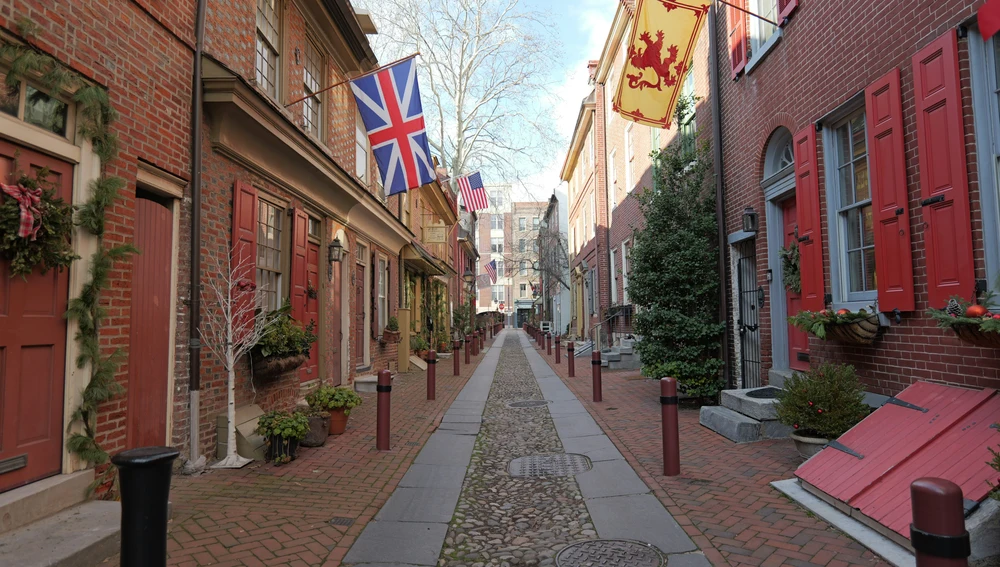 Elfreth Street, la calle más antigua de Estados Unidos