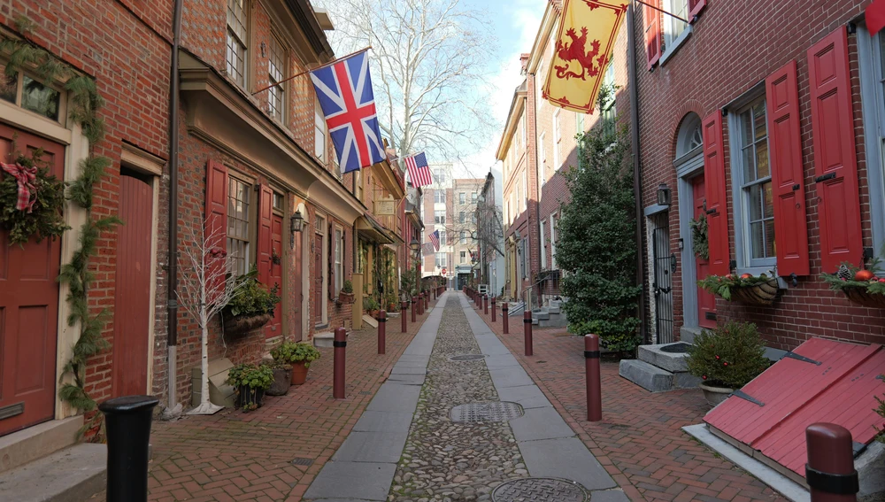 Elfreth Street, la calle más antigua de Estados Unidos Elfreth Street, la calle más antigua de Estados Unidos