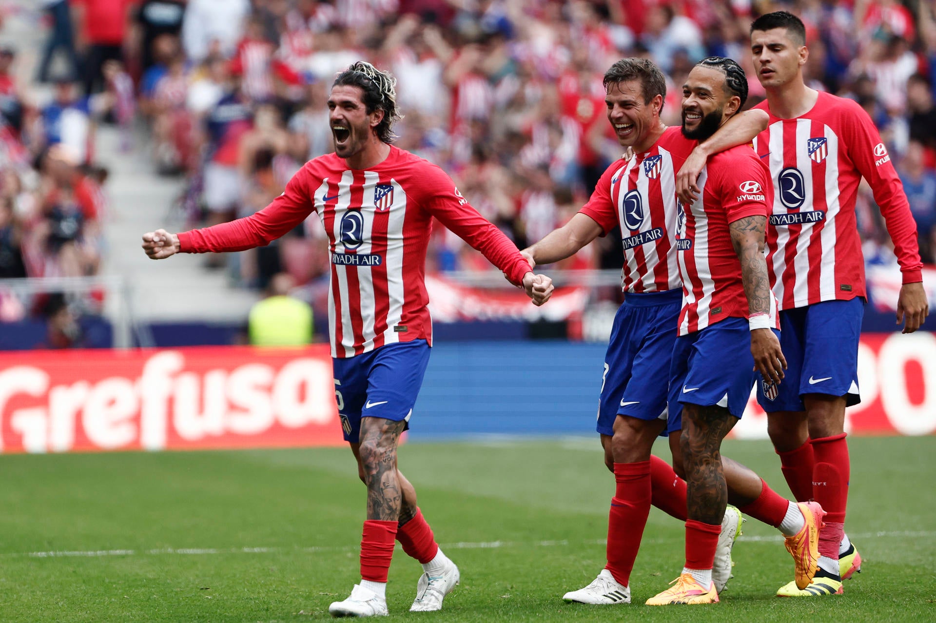 De Paul acerca la 'Champions' para el Atlético tras superar al Celta De Paul acerca la 'Champions' para el Atlético tras superar al Celta