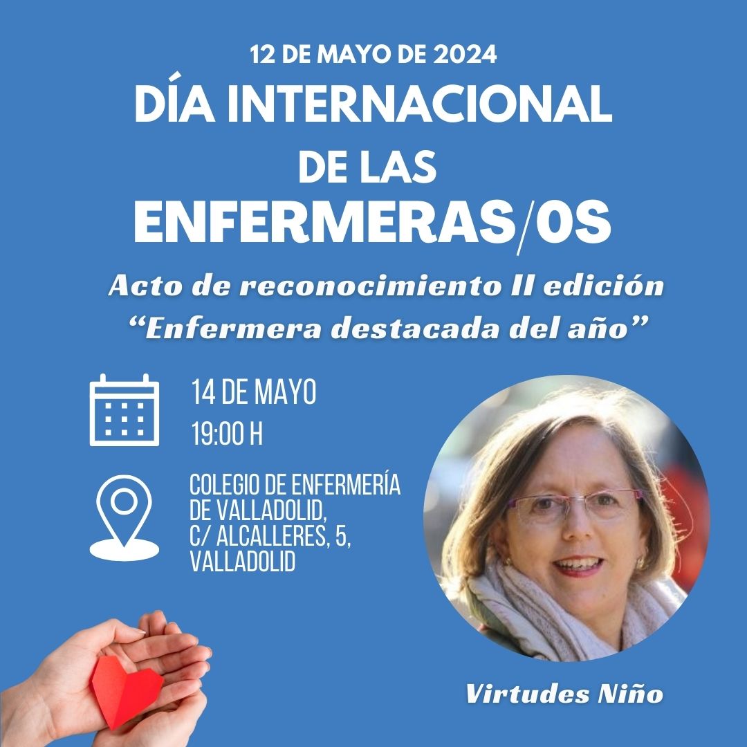 Virtudes Niño, "Enfermera destacada del año" Virtudes Niño, "Enfermera destacada del año"