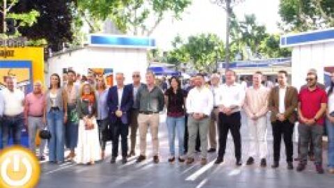 Inauguraci&oacute;n 43&ordf; Feria del Libro de Badajoz 2024.
