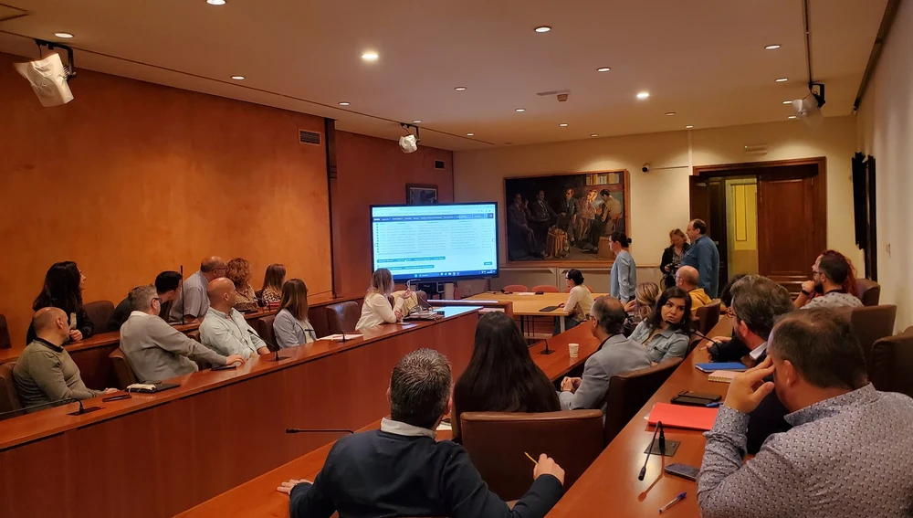 Sorteo de mesas electorales en el Ayuntamiento de Avilés