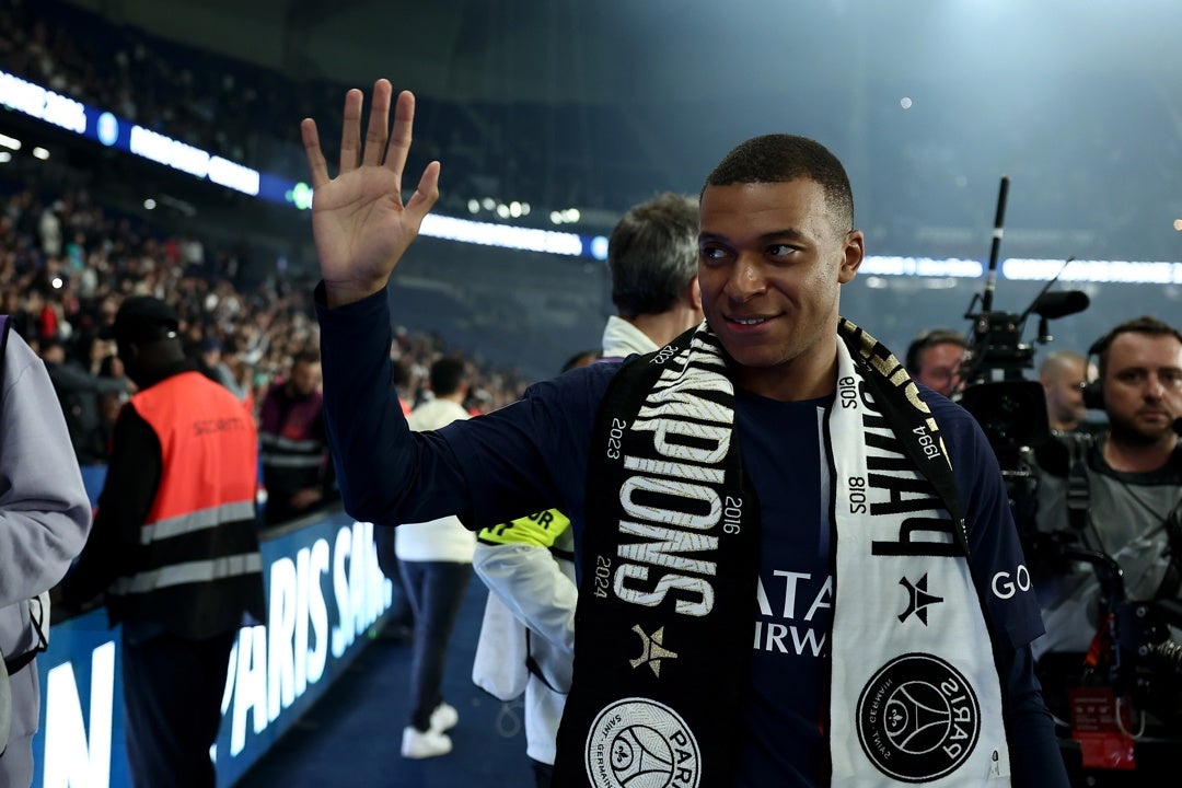 Mbappé se despide del Parque de los Príncipes Mbappé se despide del Parque de los Príncipes