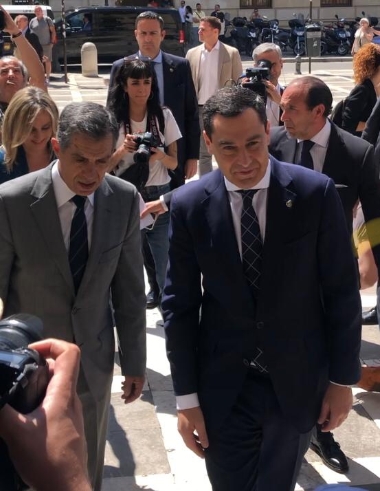 Juanma Moreno (presidente de la Junta de Andalucía): "Todas las capitales andaluzas van a tener Ciudad de la Justicia" Juanma Moreno (presidente de la Junta de Andalucía): "Todas las capitales andaluzas van a tener Ciudad de la Justicia"