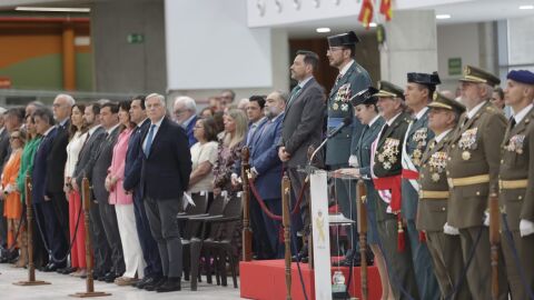 Acto institucional de la 180 fundación de la Guardia Civil