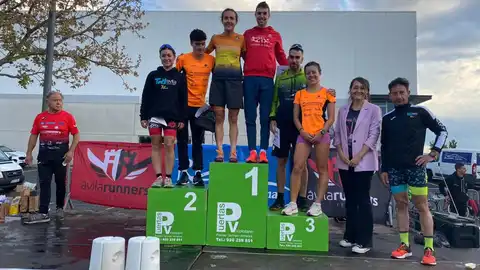 El palentino David Pérez vence en Ávila y se adjudica el ranking regional de duatlón .