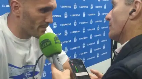 Lucas Pérez Atiende a Onda Cero, tras conseguir el ascenso a segunda División