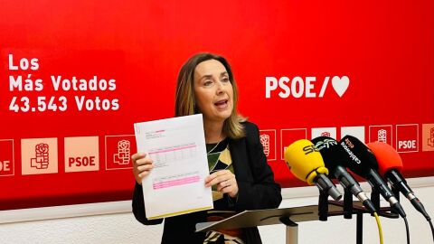 María José Martínez, concejala del PSOE en el Ayuntamiento de Elche. 